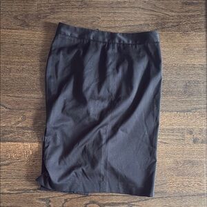 Vintage Diane Von Furstenberg Black Pencil Skirt